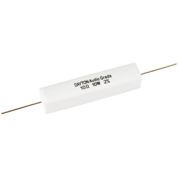 Main product image for Dayton Audio DNR-10 10 Ohm 10W Precision Audio Grade 004-10